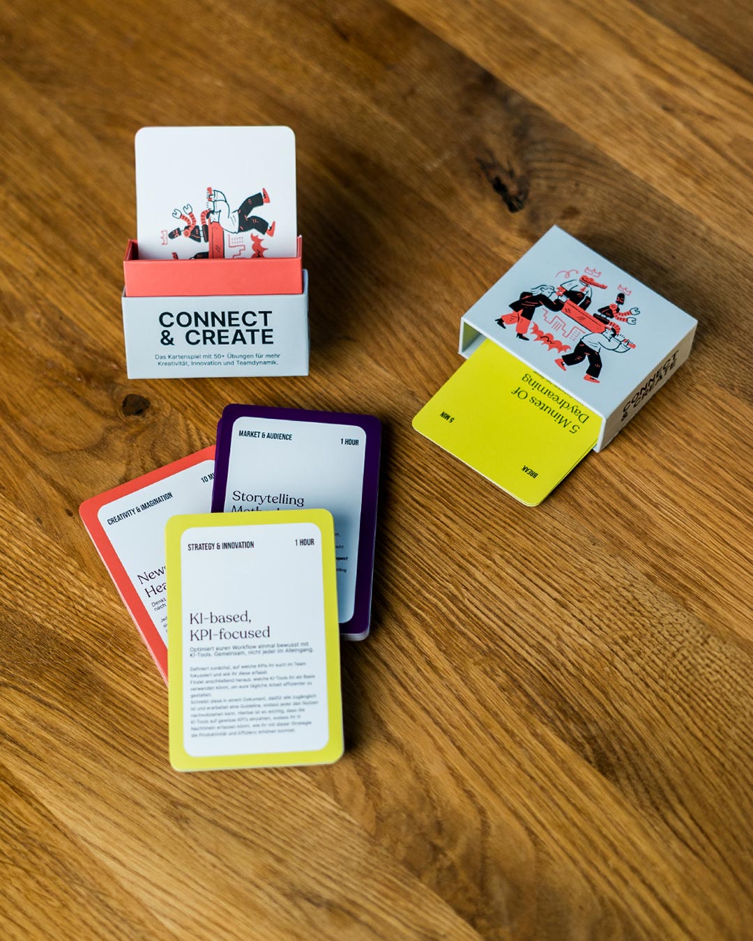 5x Bundle CONNECT & CREATE Kartenspiel