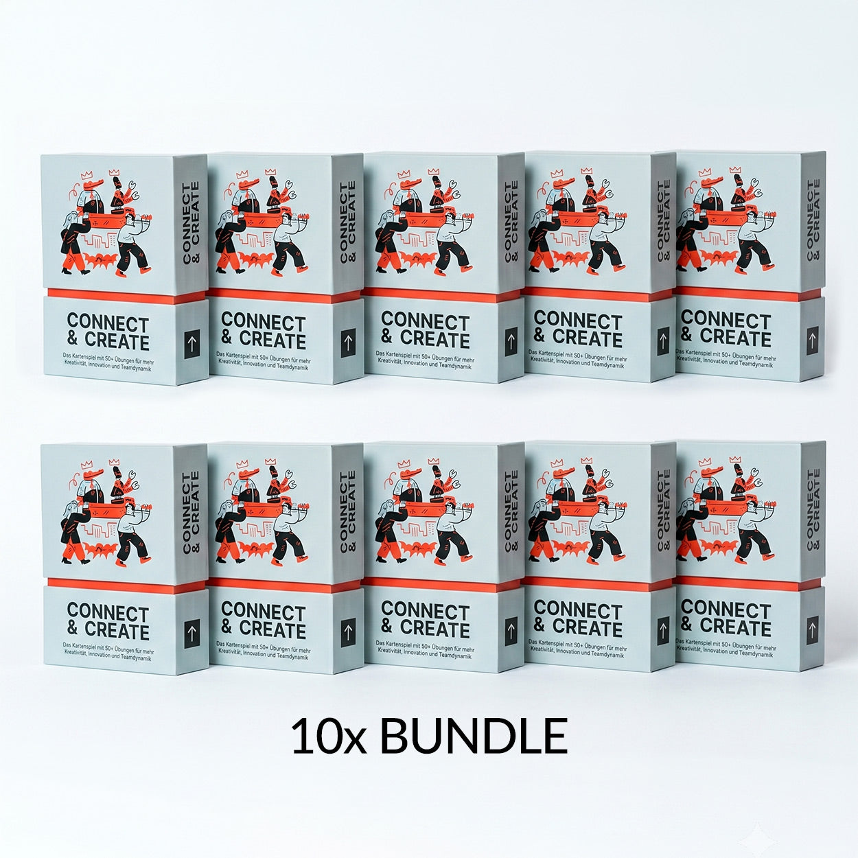 10x Bundle CONNECT & CREATE Kartenspiel