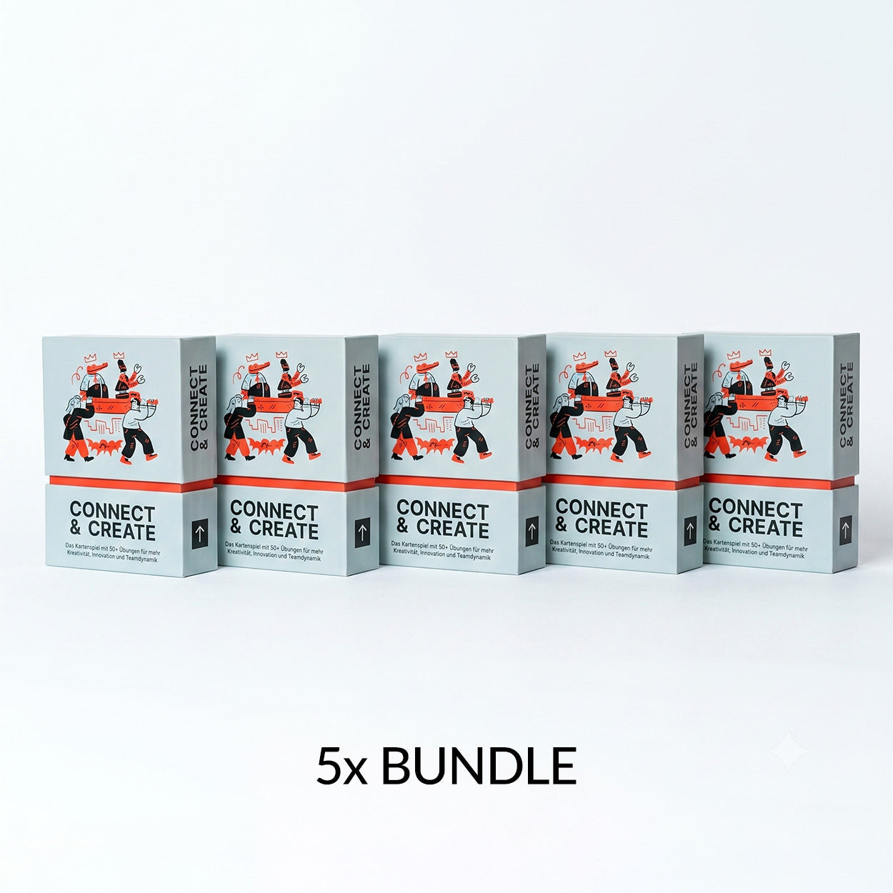 5x Bundle CONNECT & CREATE Kartenspiel