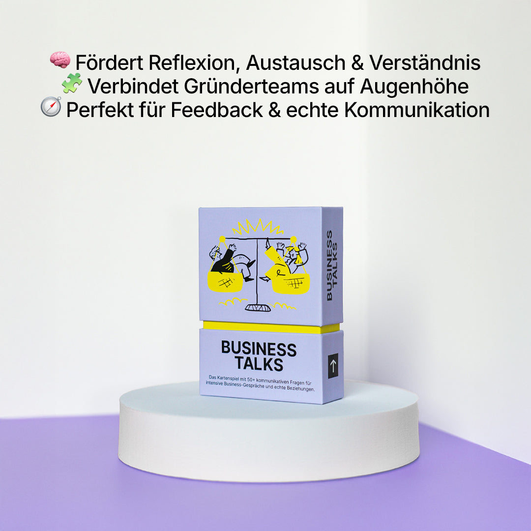Kartenspiel - BUSINESS TALKS
